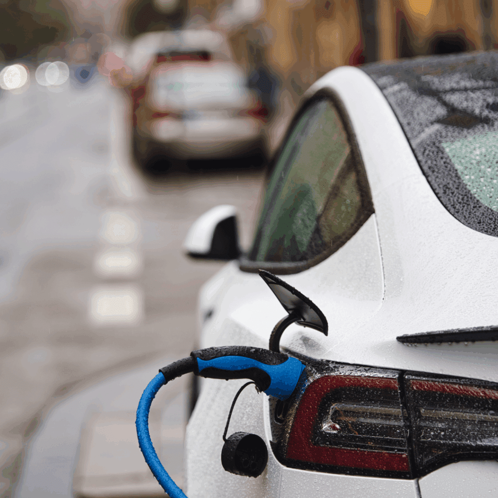 Charging car